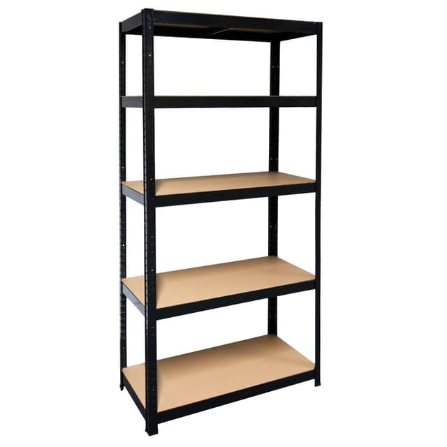 🔝 Schulte Schwerlastregal mit 5 MDF Böden, 180x90x40 cm (HxBxT) 🛠️