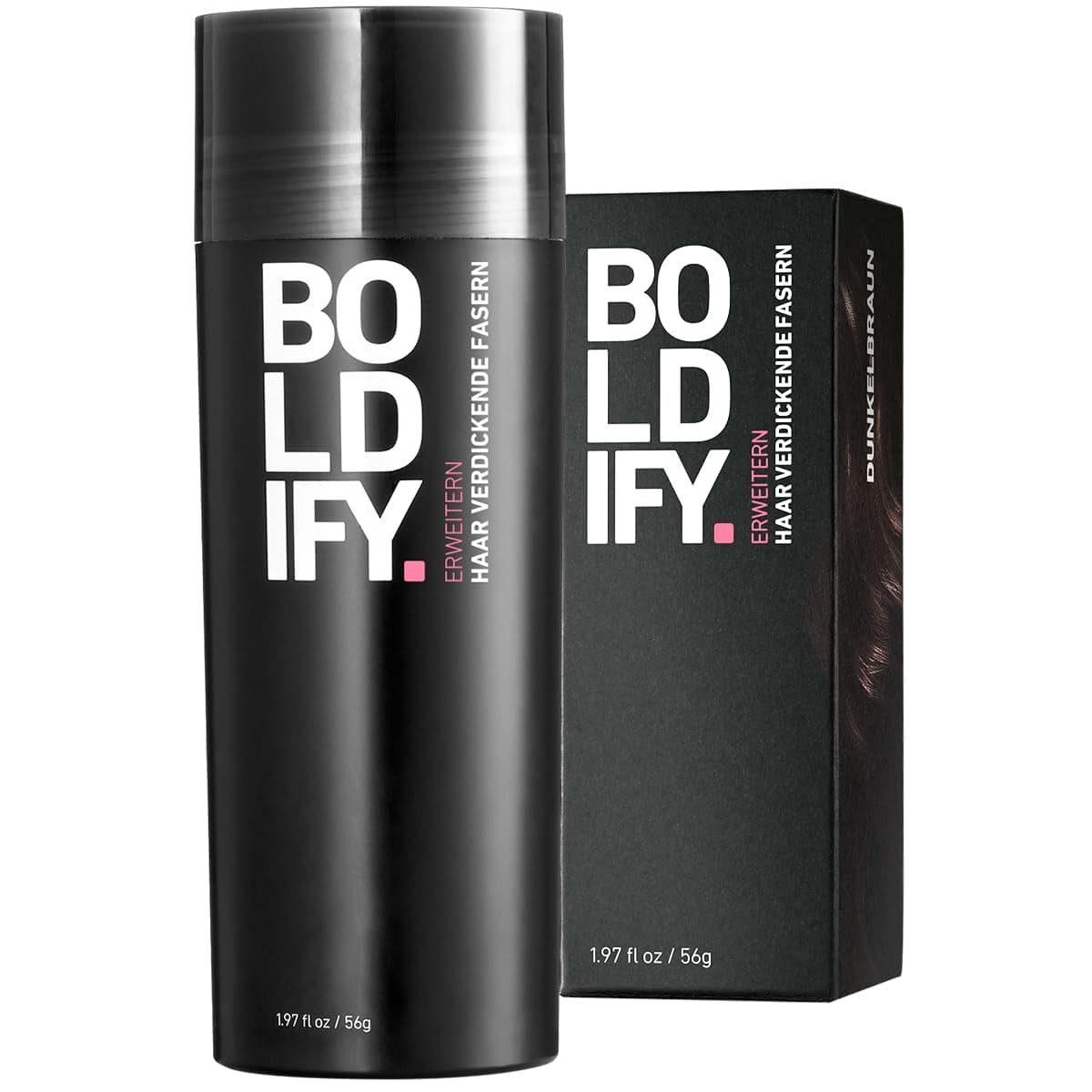 BOLDIFY Streuhaar für Dünner Werdendes Haar (Dunkelbraun) 🌟