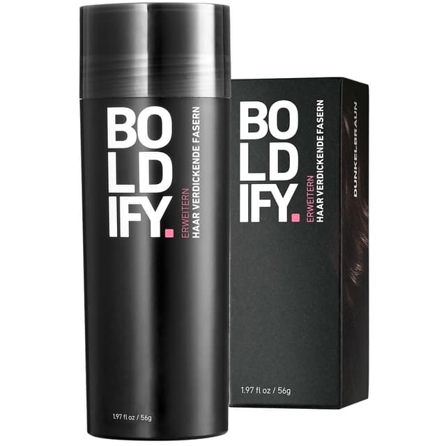 BOLDIFY Streuhaar für Dünner Werdendes Haar (Dunkelbraun) 🌟
