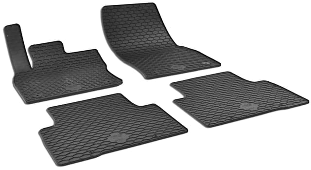 WALSER DirtGuard Gummi Fussmatten Auto für VW Touran und Tiguan
