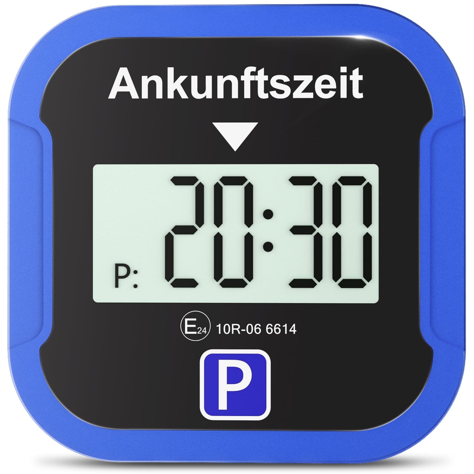 🚗🅿️ Warmfay® Elektronische Parkscheibe mit KBA-Zulassung | Automatisch & Batteriebetrieben | 2 Displays & Nachtmodus | 3 Zeitmodi