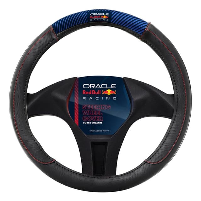 🔥 Angebot: Red Bull Oracle Universelle Lenkradhülle - Typ 06 - Schwarz/Rot/Blau