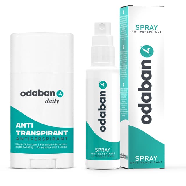 ODABAN Antitranspirant Set 🌟 Deo Stick plus Spray 💦
