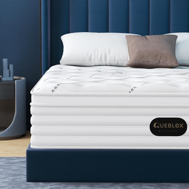 🌟 Queblox Matratze 160x200, Höhe 28cm mit Oeko-TEX Zertifiziert
