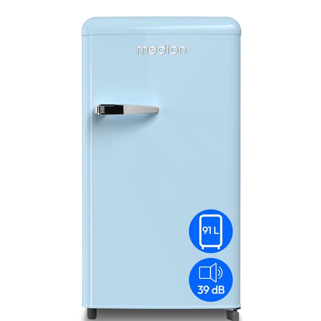 🌟 Angebot: MEDION Retro Kühlschrank MD37800 - Blau