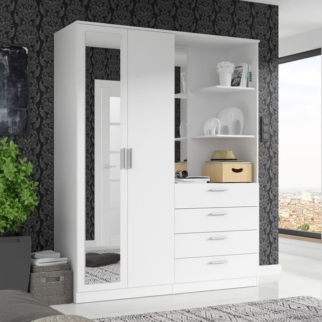 🌟 Angebot des Tages: FORTE DEWANIA Kleiderschrank 160 🌟