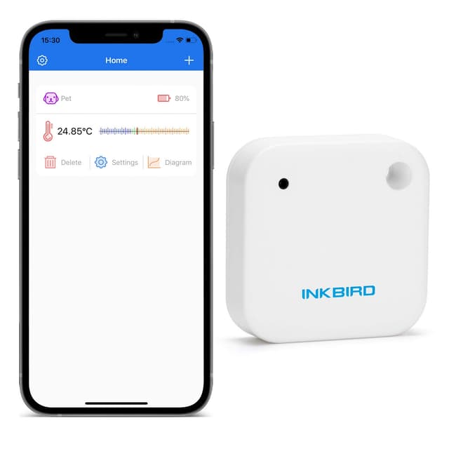 Inkbird Bluetooth Thermometer IBS-TH2 - Datenlogger mit Alarmfunktion 🌡️