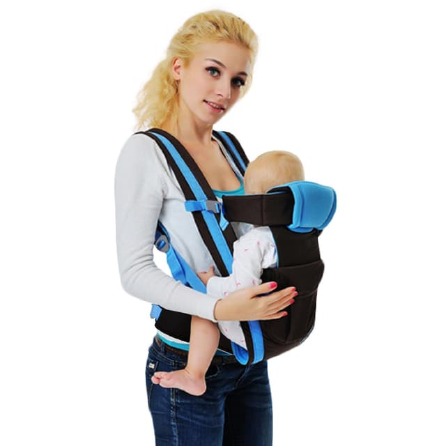 👶🎒 IULONEE Multifunktionale Tragetuch Babytrage in Blau 🛍️