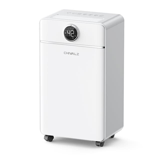 CHIVALZ Luftentfeuchter 12L/24h Elektrisch für Raumgrößen 120m³