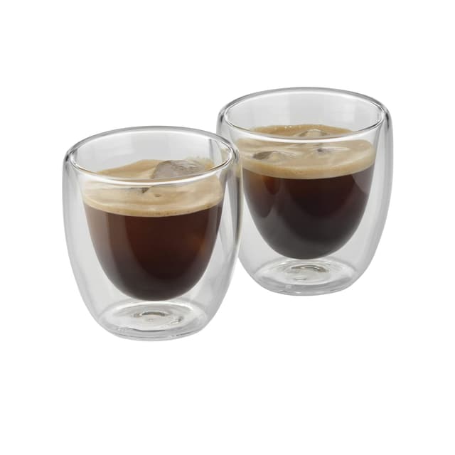 🌟 WMF Kult doppelwandige Espressotassen Glas Set 2-teilig 🌟