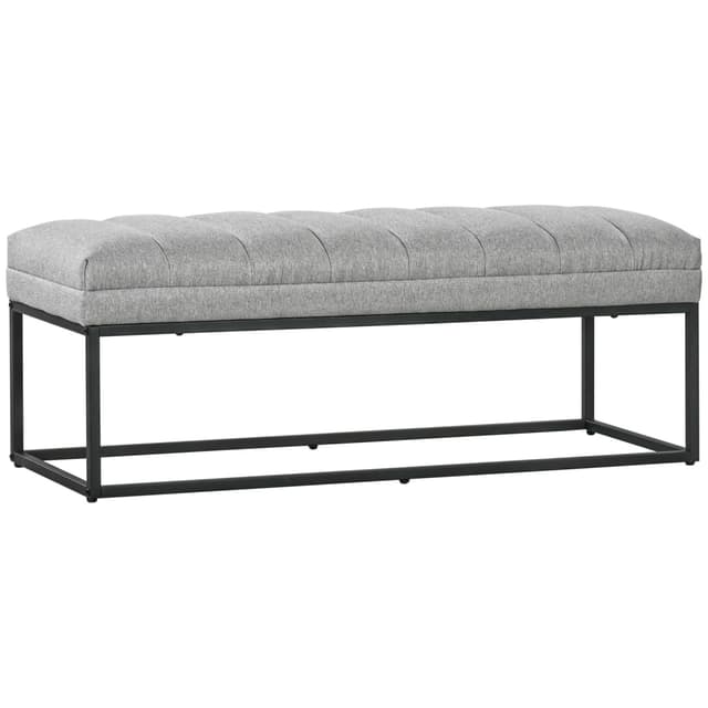 HOMCOM Sitzbank in Leinenoptik für Wohnzimmer 🛋️