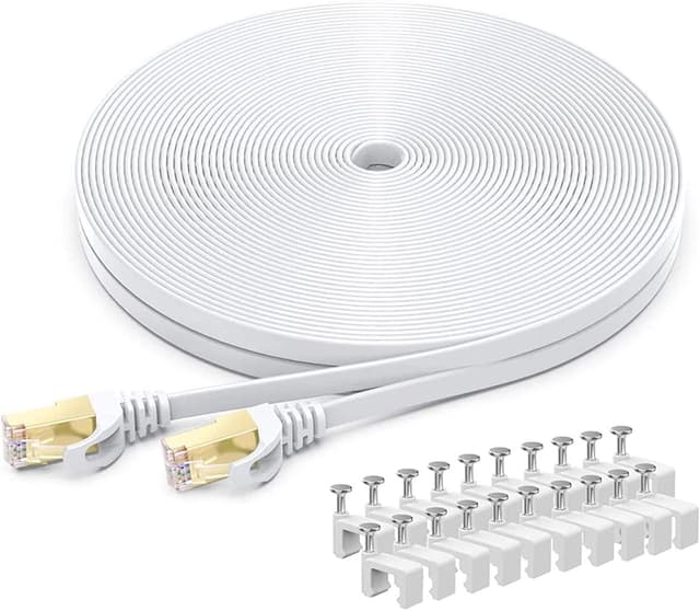 🚀 Super Deal! BUSOHE Cat 8 LAN Kabel 6m - 40Gbps 2000MHz Patchkabel für Heimnetzwerke
