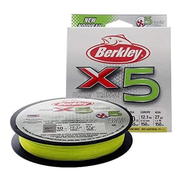 Berkley X5 geflochtene Angelschnur 🎣