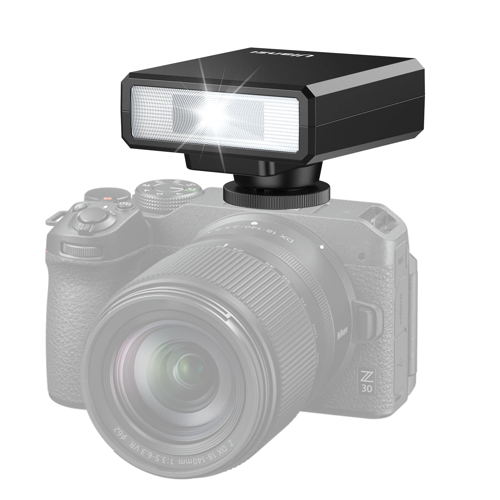 Ulanzi F12 Kamerablitz mit GN12/CCT 5600K 📸 Blitzgeräte für Canon/Fuji/Sony/Nikon