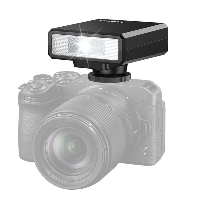 Ulanzi F12 Kamerablitz mit GN12/CCT 5600K 📸 Blitzgeräte für Canon/Fuji/Sony/Nikon