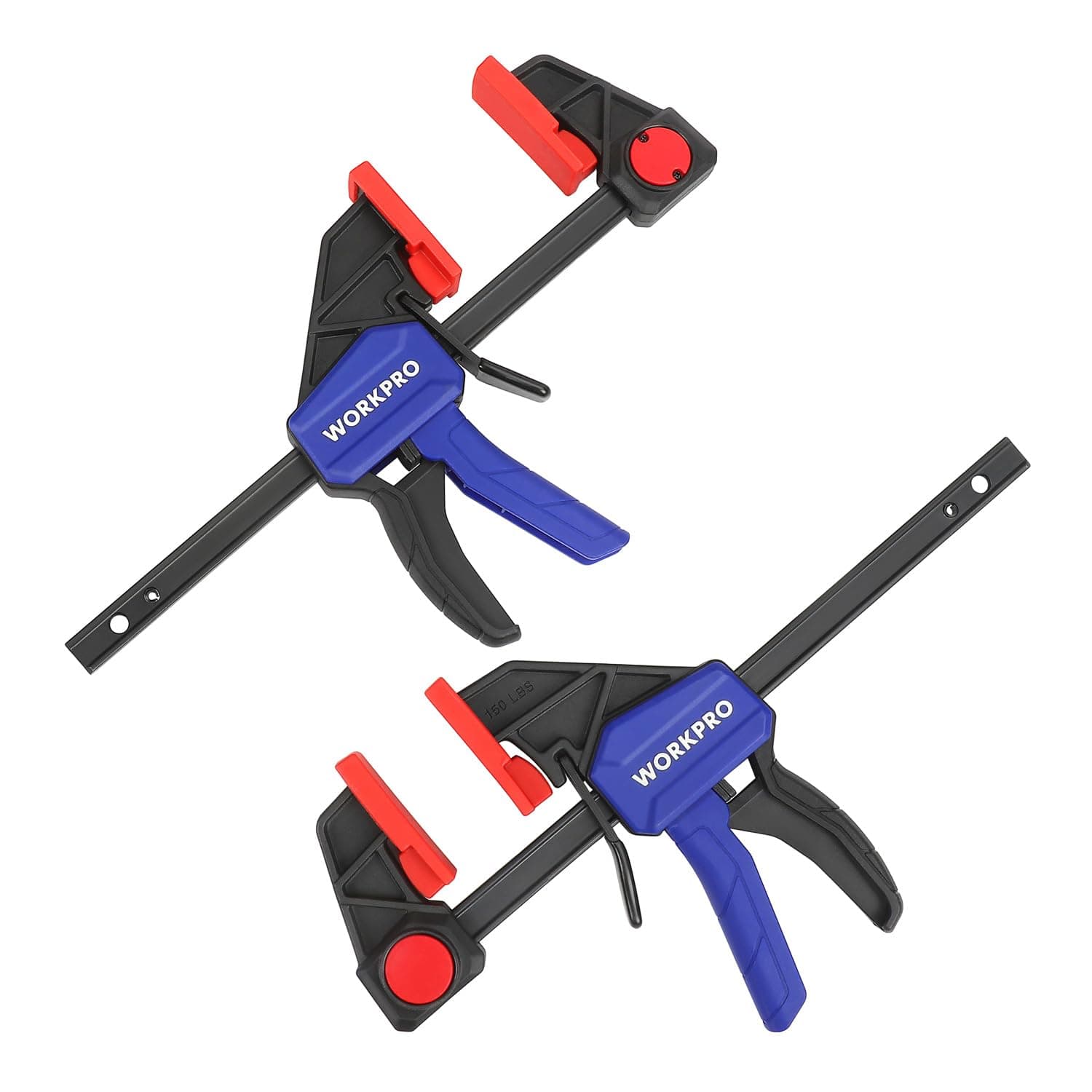🔧🪚 WORKPRO Einhandzwingen 2 Stück Set 🪚🔧