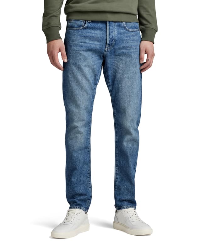 👖 Stark Reduziert! G-STAR Herren 3301 Regular Tapered Jeans Blau