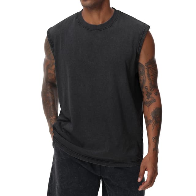 Herren Kurzarm Sommer Ärmelloses Shirt | Fitness ärmellos Weste 🏋️‍♂️👕