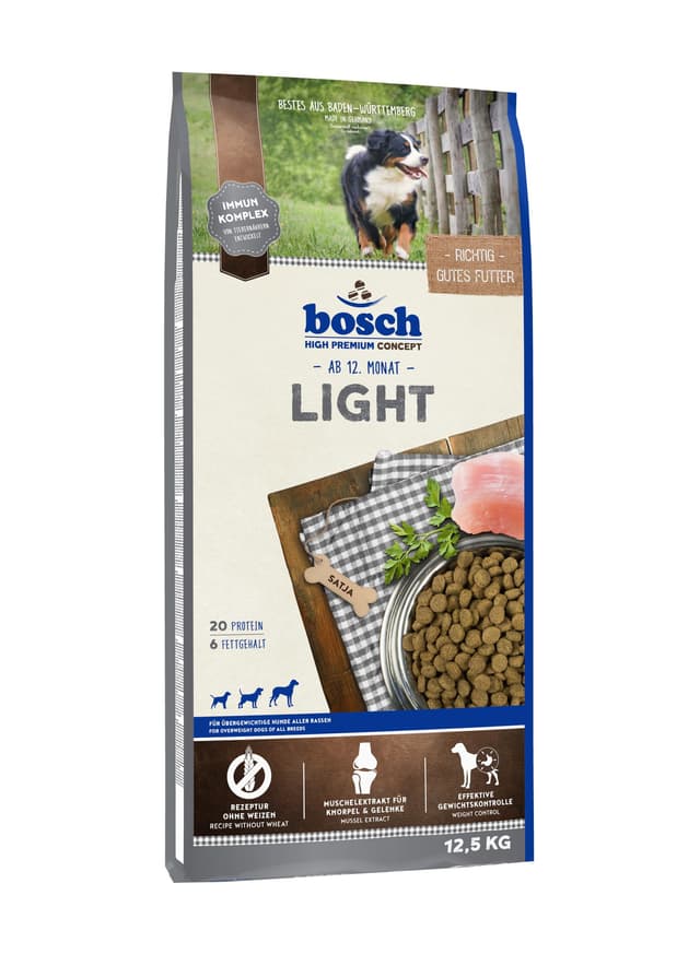 🐶 Bosch HPC Light | Hundetrockenfutter für übergewichtige Hunde aller Rassen
