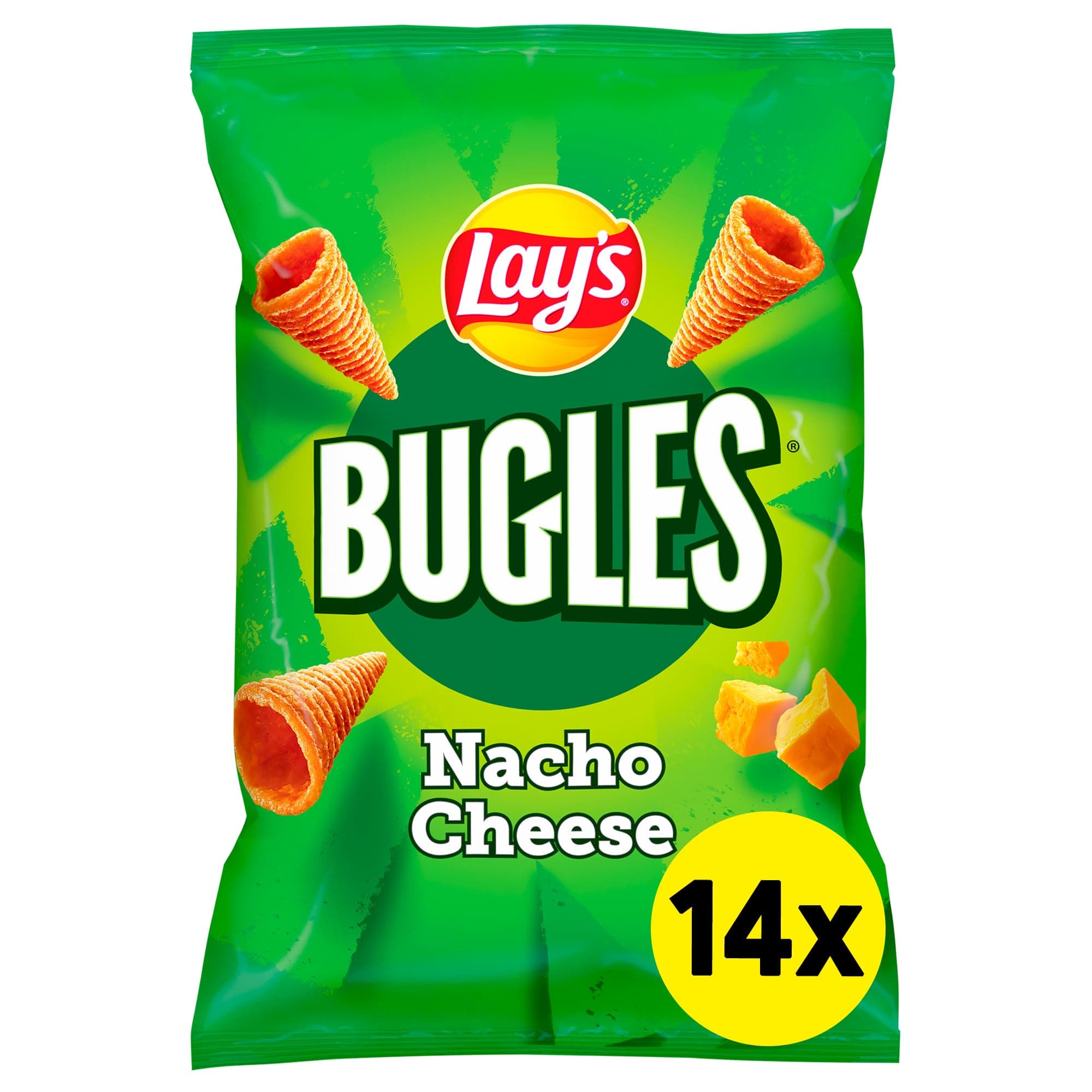 Angebot: Lay's Bugles Nacho Cheese 14 x 75 g 🧀🌽