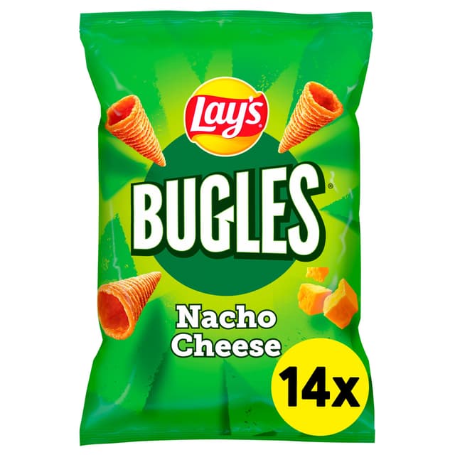 Angebot: Lay's Bugles Nacho Cheese 14 x 75 g 🧀🌽