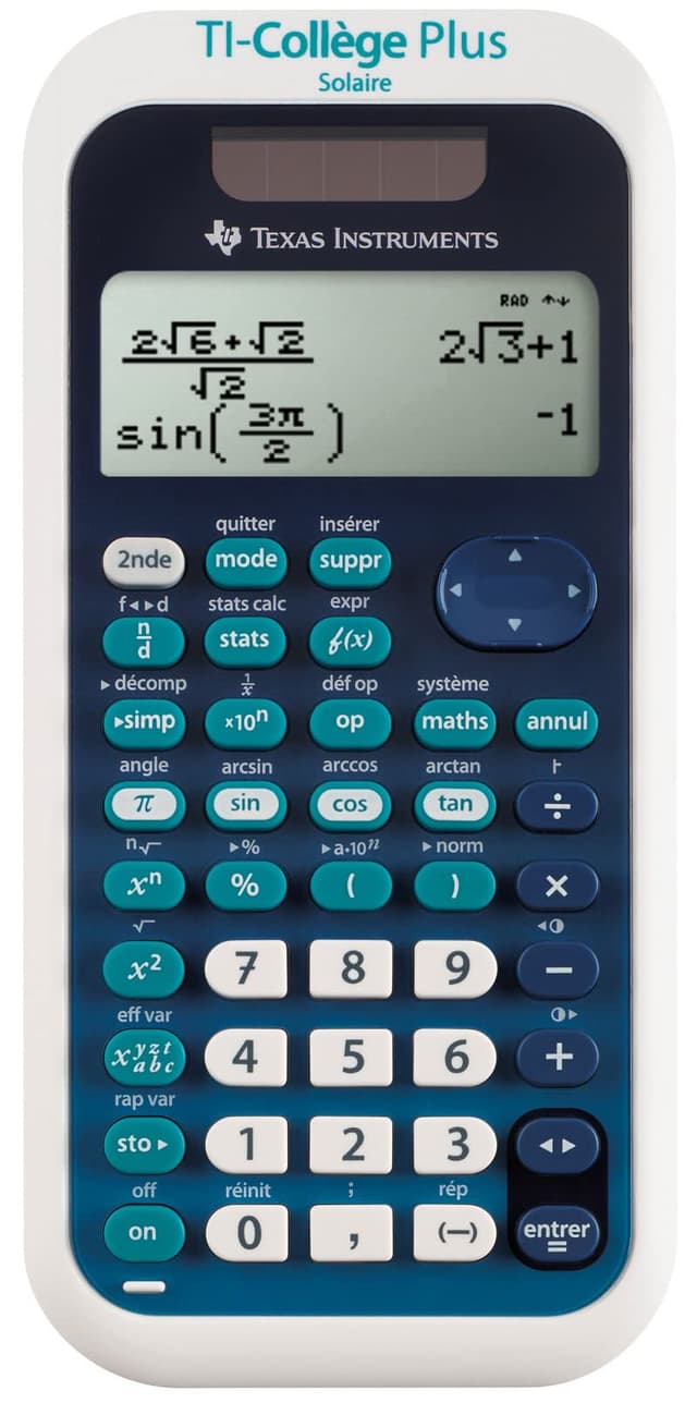 🌟 Angebot: Texas Instruments TI-Collège Plus Solair wissenschaftlicher Tischrechner