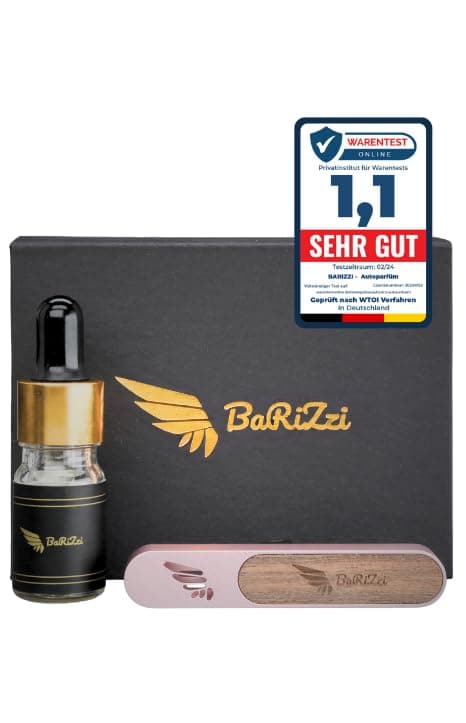 BaRiZzi Oud Autoparfum | Autoduft & Lufterfrischer | Oud Passione (Rotgold)