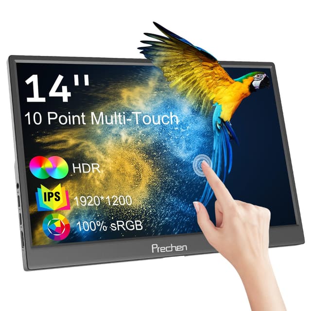 14 Zoll Portable Monitor Touchscreen mit HDR-Technologie 🌟