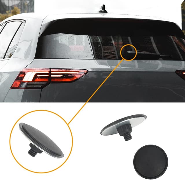 Heckklappe Glasstopfen Abdeckung Zierschraube Wischerabdeckung für Auto