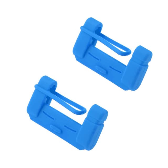 🚗🔒 Msagkah 2PCS Silikonhülle für Auto-Sicherheitsgurtschnalle, 2PCS Schutzhülle für Auto-Sicherheitsclip (Blau) - 20% Rabatt!