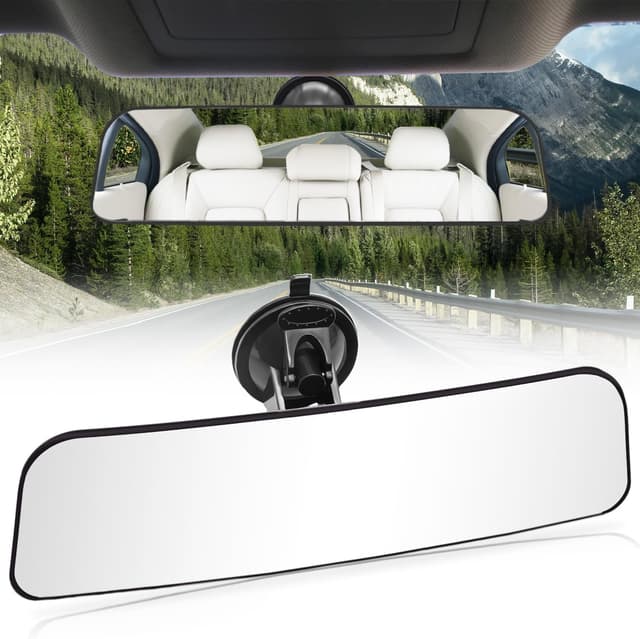 🚗 ANBOO Universal Auto Rückspiegel Innenspiegel mit Saugnapf 🌟
