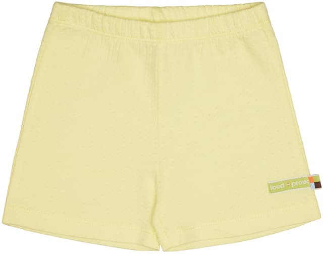 🌿👶 loud + proud Unisex Kinder Musseline Jersey Shorts 62-68 Blonde 3.7€