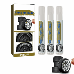 🚗🔧 Reifenstift Weiß Wasserfest | 3 Stöcke | Auto Reifen Stift 🚗🔧 Angebot bei HelloDeals