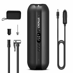 🚴‍♂️🔧 CYCPLUS Luftpumpe 12V DC/AC 2-in-1 - Max 150 PSI Elektrischer Kompressor Angebot bei HelloDeals