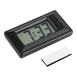 🕰️ MAGT LCD Digitaluhr für Auto und Schreibtisch 🚗 Angebot bei HelloDeals
