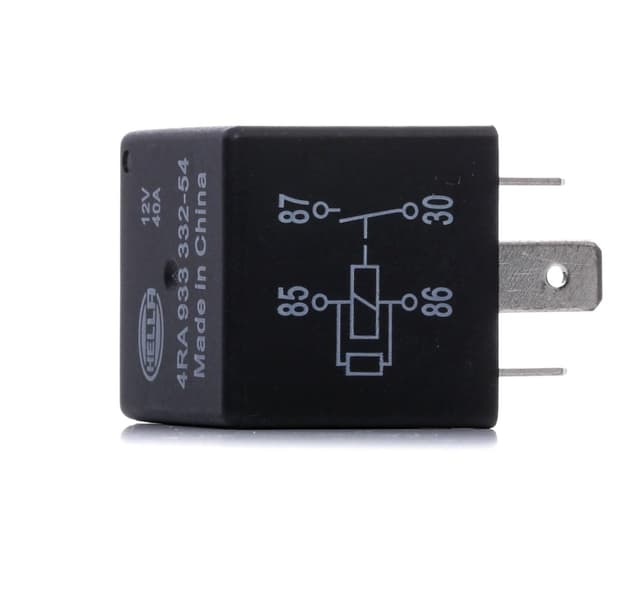 🔥 DEAL! HELLA 4RA 933 332-541 Relais, Arbeitsstrom - 12V - 4-polig 🔥