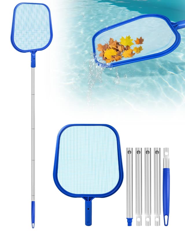 🌊🏊‍♂️ MRUN BONE Pool Kescher Feinmaschig 150cm - Spezialangebot!