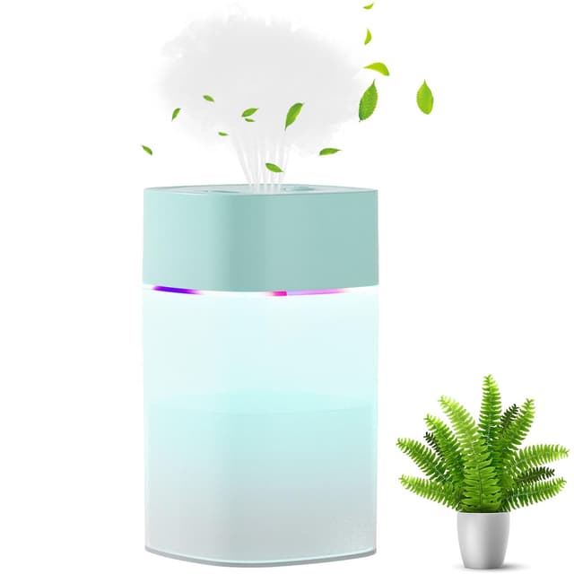 Mini Luftbefeuchter USB Desktop 400ML 🍃 26dB Leise Baby Luftreinigung