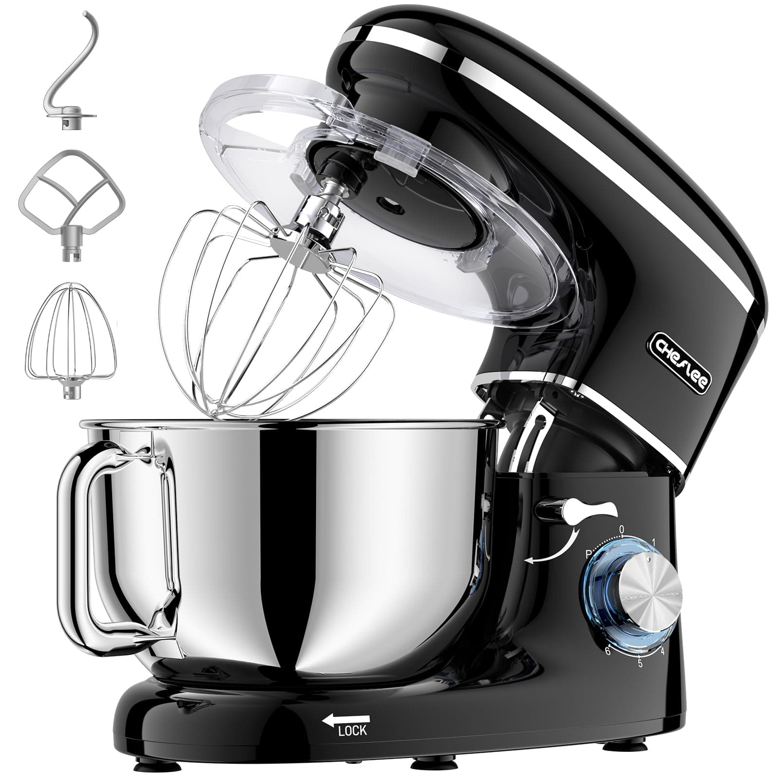 🎉CHeflee Küchenmaschine Teigmaschine 2000W Knetmaschine🍰🎁