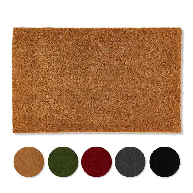 Carpido Rutschfeste Kokosmatte 🌿 Fußmatte Naturfaser 40x60 cm - Angebot!