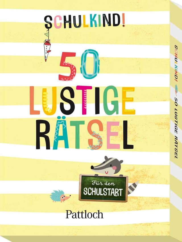 🎓 Schulkind! 50 lustige Rätsel für den Schulstart 🎒