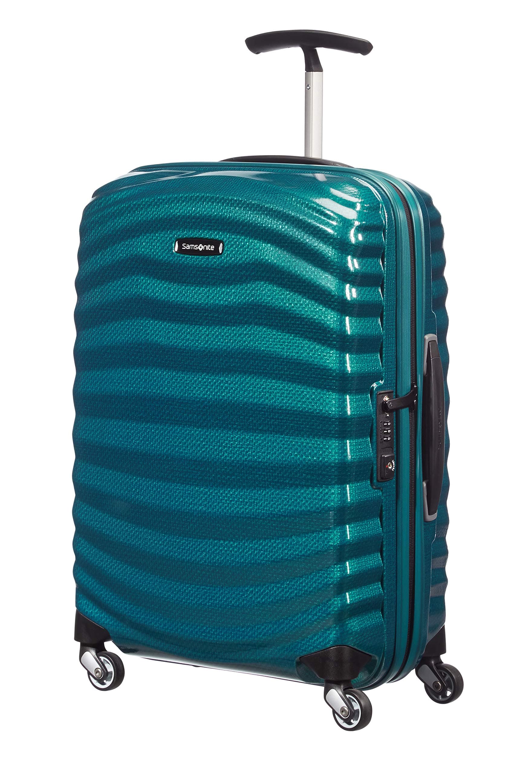 🧳 Samsonite Lite-Shock - Spinner S, 55cm, 36L, Blau ✈️