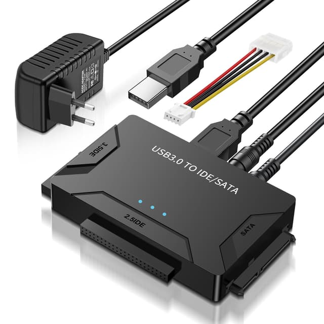 🚀 LUIRSAY IDE/SATA auf USB 3.0 Festplatte Adapter Externe 🛡️