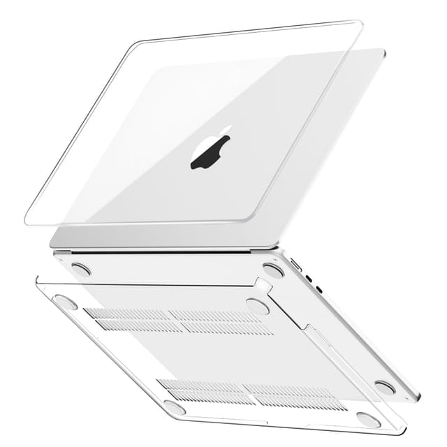 🌟 GPXIIZ Hülle für MacBook Air 13.6'' M4/M3/M2 Snap Case Cover 13,6'' Kristallklar
