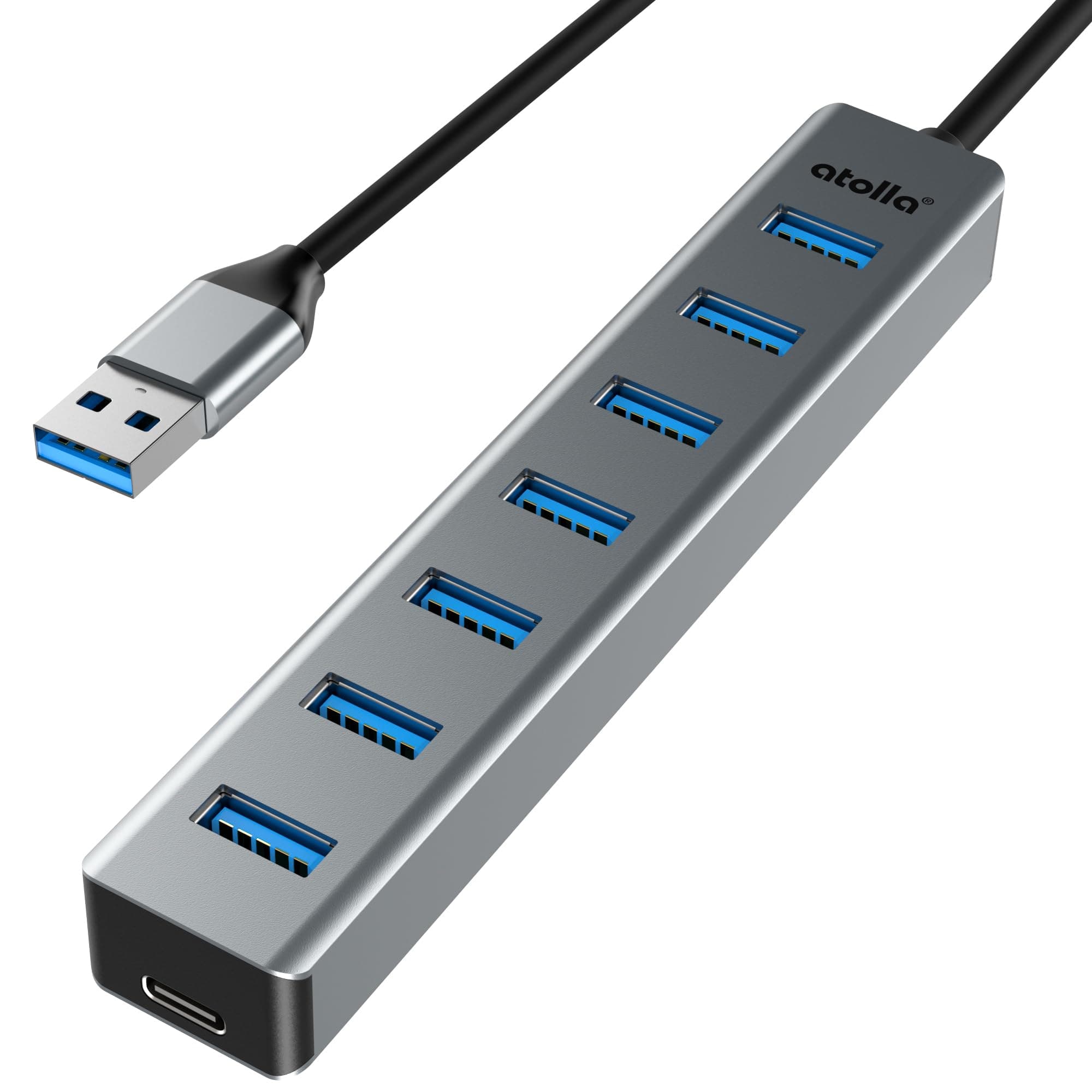 🔌🔥 USB Hub 3.0 7-Port mit 100cm Kabel - Spezialangebot!