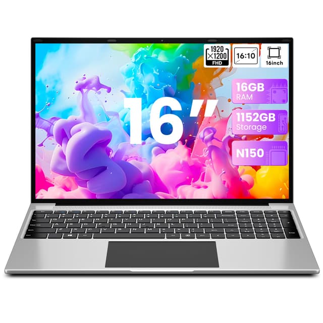 🚀 Super Deal! Jumper Laptop 16 Zoll IPS 1920x1200, 16GB RAM 1TB SSD + 128GB eMMC