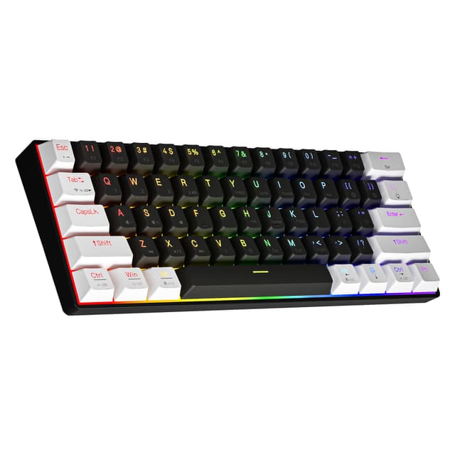 🎮🔥NEWMEN GM610 60% Mechanische Gaming-Tastatur Bluetooth NKRO🔥🎮