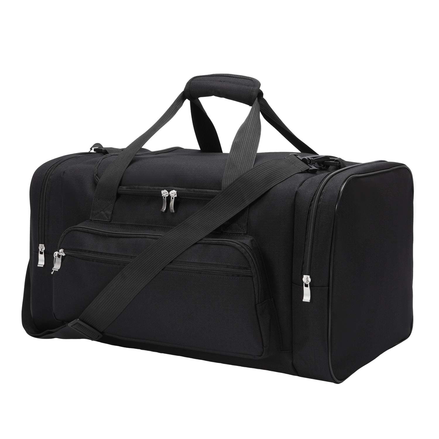 Sporttasche Reisetasche Fitness Tasche mit Schultergurt Wochenendtasche für Damen und Herren (Schwarz, 40L) Schwarz 40L 🎒💪🏋️‍♂️