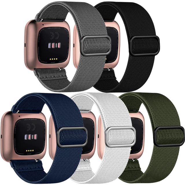 Chinbersky 5 Stück Armband für Fitbit Versa 2/Versa/Versa Lite/SE 🌟