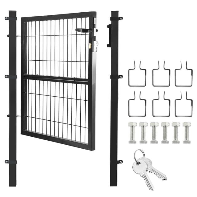 Angebote: Ansobea Gartentor Anthrazit 100x100cm 🌿🔒